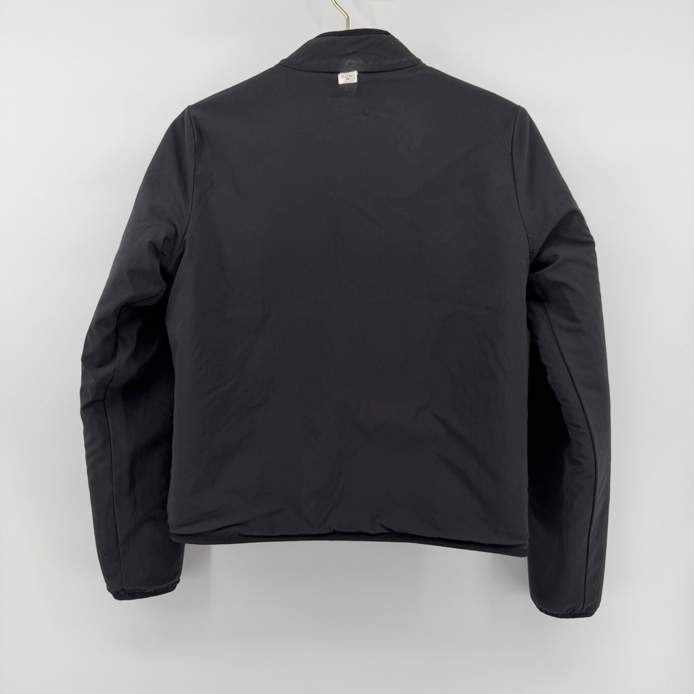 Topo Designs Sherpa Fleece Jacket Full Zip Reversible Black Red Crop Women's M - Picture 9 of 14